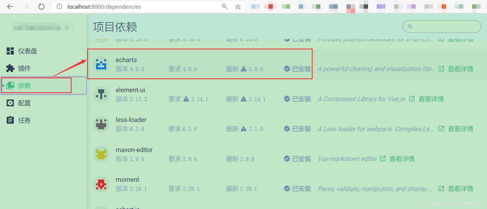 vue echarts饼图封装以及同一个组件2个饼图不加载问题解决